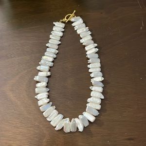 Real Pearl Necklace   new